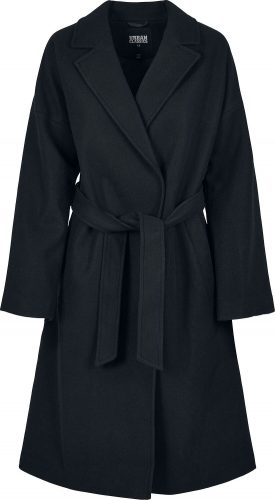 Urban Classics Dámský oversized klasický kabát Dámský kabát černá