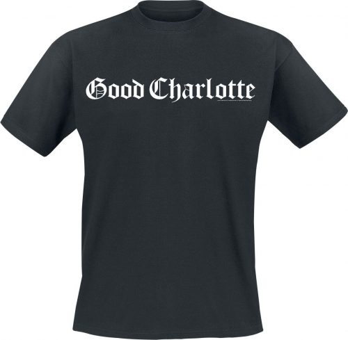 Good Charlotte Chest Logo Tričko černá