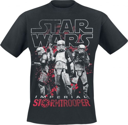 Star Wars Solo: A Star Wars Story - Imperial Stormtrooper Tričko černá