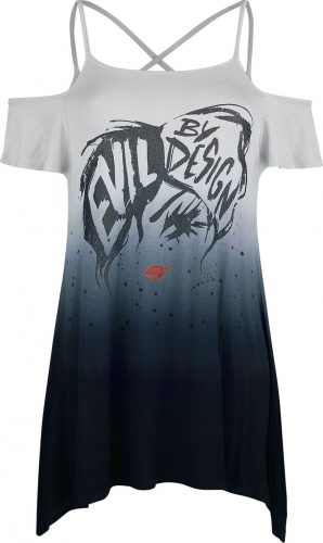 Cruella Evil By Design Dámské tričko šedá/cerná