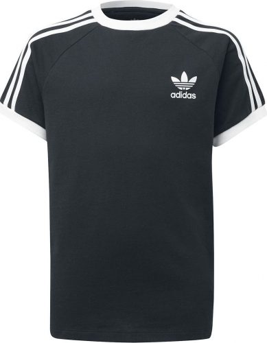 Adidas Tričko se 3 proužky detské tricko černá