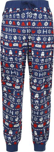 Star Wars Festive Trooper Pyžamové nohavice modrá