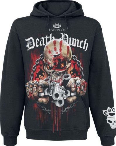 Five Finger Death Punch Assassin Mikina s kapucí černá