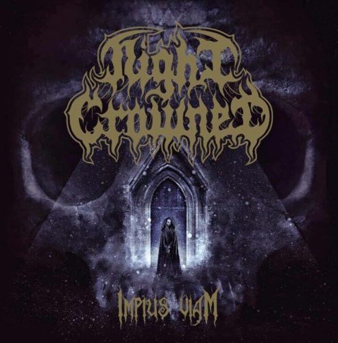 Night Crowned Impius Viam 2-LP mramorovaná