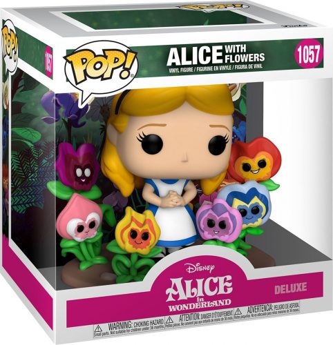 Alice in Wonderland Alice with Flowers (Deluxe Pop!) Vinyl Figur 1057 Sberatelská postava standard