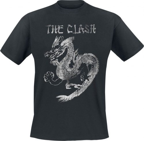 The Clash Dragon Tričko černá