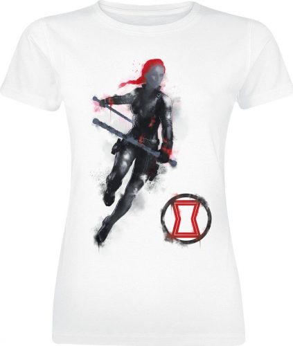 Black Widow Painted Dámské tričko bílá