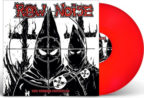 Raw Noise The terror continues LP červená