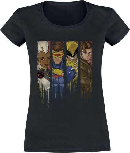 X-Men Panels Dámské tričko černá