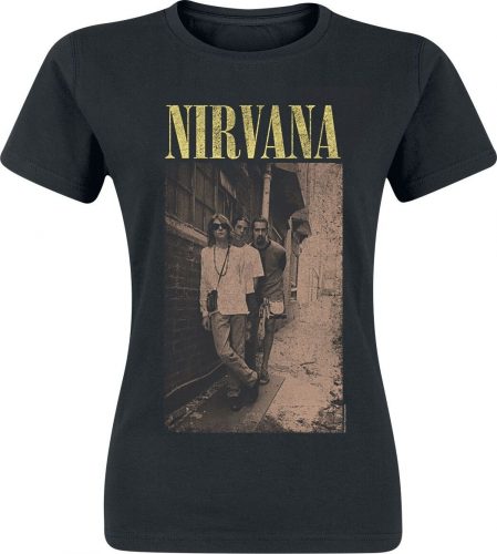 Nirvana Alleyway Dámské tričko černá