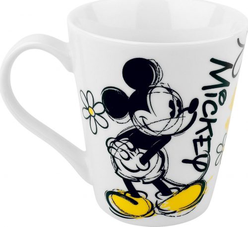 Mickey & Minnie Mouse Micky Hrnek bílá/žlutá/cerná