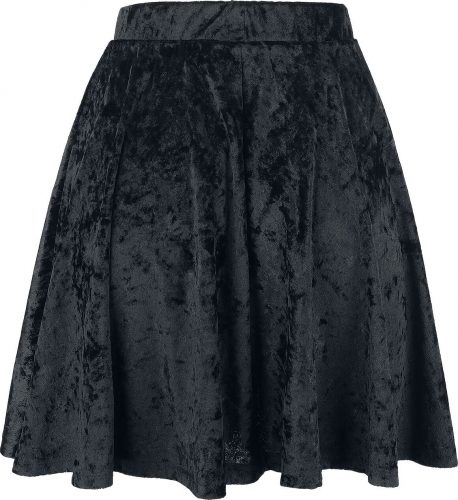 Gothicana by EMP Sametová sukně Sukně černá