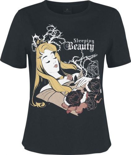 Sleeping Beauty Šípková Ruženka Dámské tričko černá
