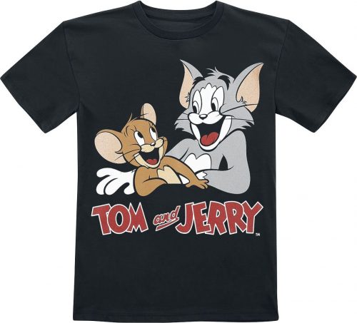Tom And Jerry Kids - Happy! detské tricko černá