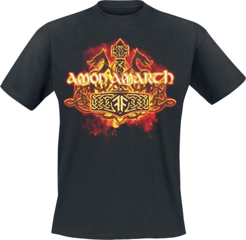 Amon Amarth Firehammer Tričko černá