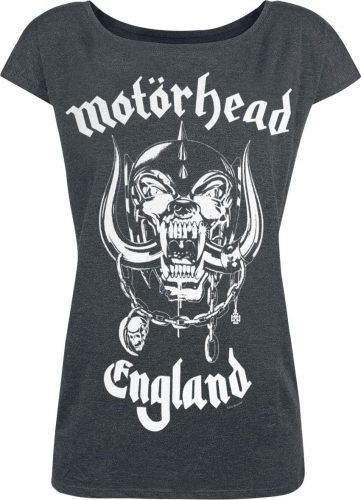 Motörhead England Dámské tričko prošedivelá