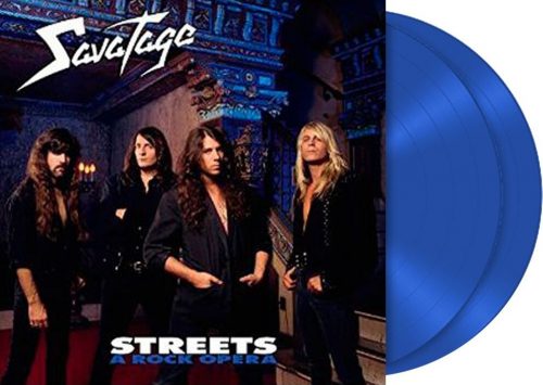 Savatage Streets - A rock opera 2-LP modrá