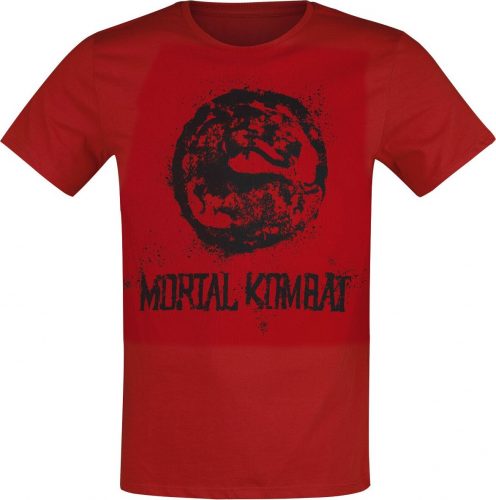 Mortal Kombat Choose Your Fighter Tričko červená