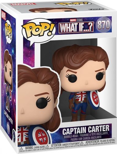 Marvel What If...? Vinylová figurka č. 870 - Captain Carter Sberatelská postava standard