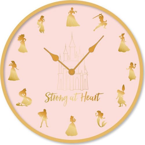 Disney Princess Strong At Heart Nástenné hodiny standard