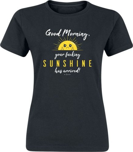 Your Fucking Sunshine Dámské tričko černá