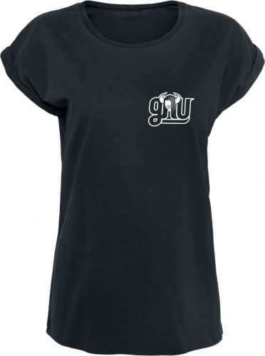 GNU Logo Dámské tričko černá