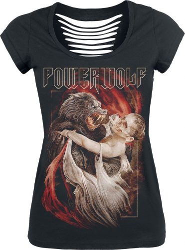 Powerwolf Dancing With The Dead Dámské tričko černá