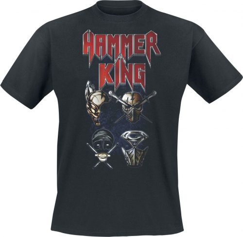 Hammer King Cover Tričko černá