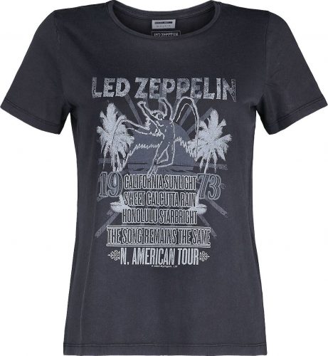 Led Zeppelin Noisy May - American Tour Dámské tričko charcoal