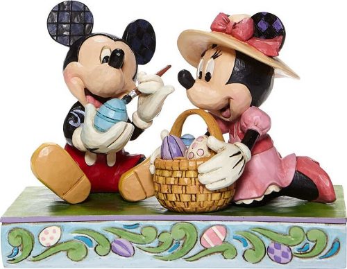 Mickey & Minnie Mouse Figurka Easter Artistry (Mickey & Minnie Holding Easter Basket) Sberatelská postava standard