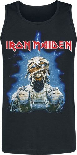 Iron Maiden Powerslave World Slavery Tour 1984-1985 Tank top černá
