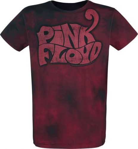 Pink Floyd Logo Tričko cervená/cerná
