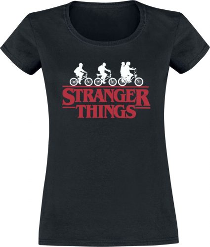 Stranger Things Bike Club Dámské tričko černá