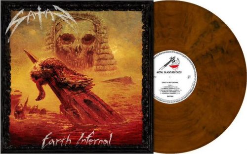Satan Earth infernal LP barevný