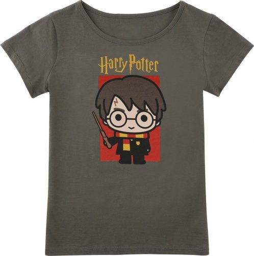 Harry Potter Kids - Chibi Harry detské tricko khaki