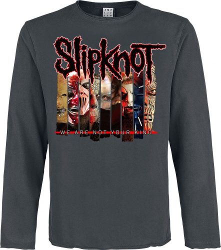 Slipknot Amplified Collection - We Are Not Your Kind Tričko s dlouhým rukávem charcoal