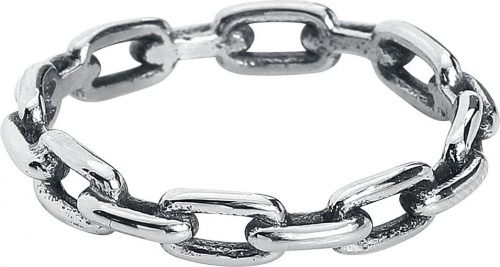 etNox Chain Prsten stríbrná