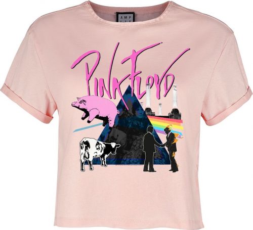 Pink Floyd Amplified Collection - The Greats Dámské tričko světle růžová