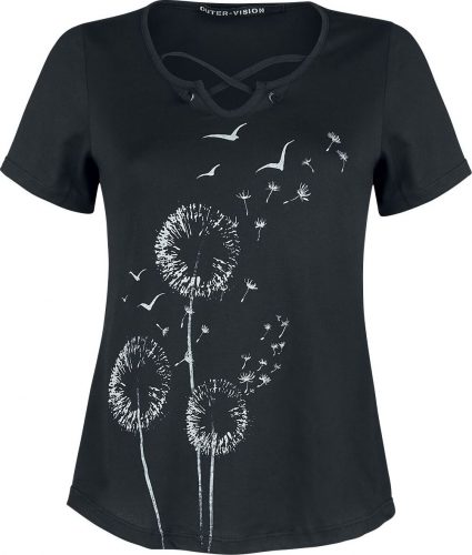 Outer Vision Dandelion Dreams Dámské tričko černá