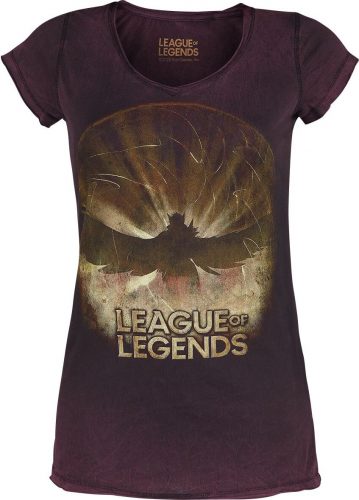 League Of Legends Rakan - Magic Dámské tričko bordová
