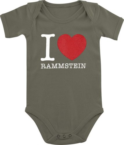 Rammstein Kids - I Love Rammstein body khaki