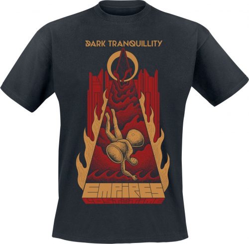 Dark Tranquillity Empires Tričko černá