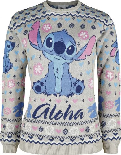 Lilo & Stitch Lovely Pletený svetr vícebarevný