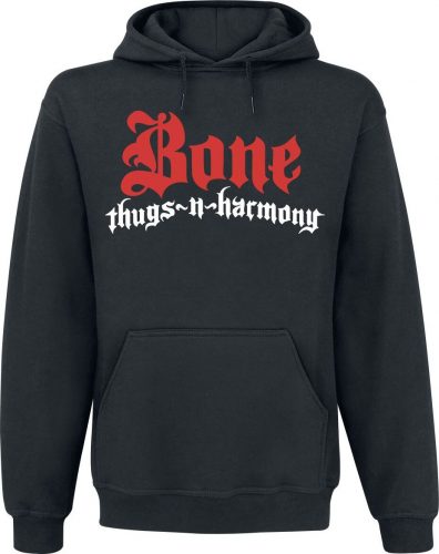Bone Thugs-N-Harmony Logo Mikina s kapucí černá
