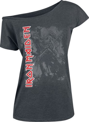 Iron Maiden Trooper Dámské tričko prošedivelá