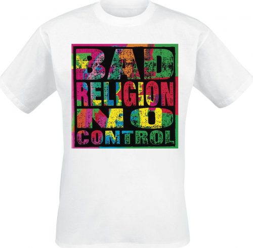 Bad Religion No Control Tričko bílá