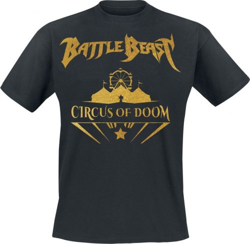 Battle Beast Circus Of Doom Tričko černá
