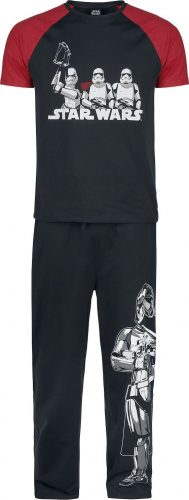 Star Wars Storm Trooper pyžama černá