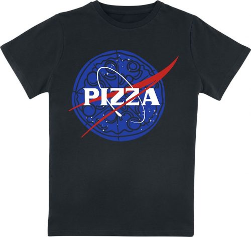 Pizza Kids - Pizza detské tricko černá