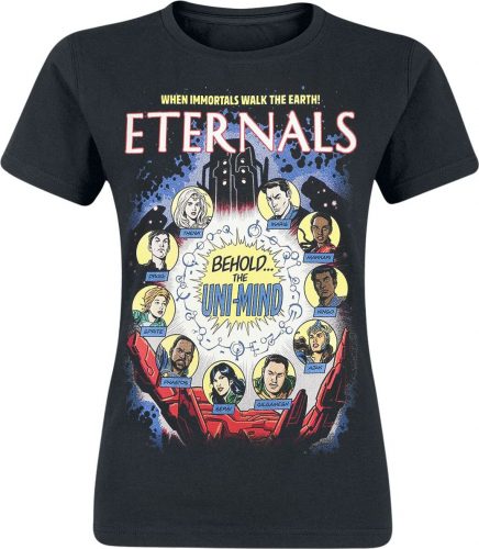 Eternals Comic Cover Dámské tričko černá